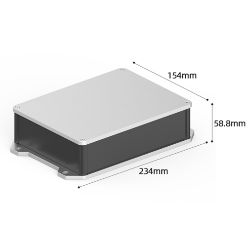 200*150mm-L Wall Powder Coating Aluminum Enclosure