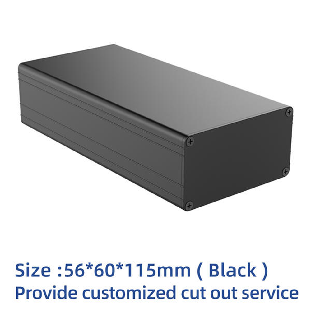 56*60mm electrical handheld custom aluminum extrusion boxes for pcb
