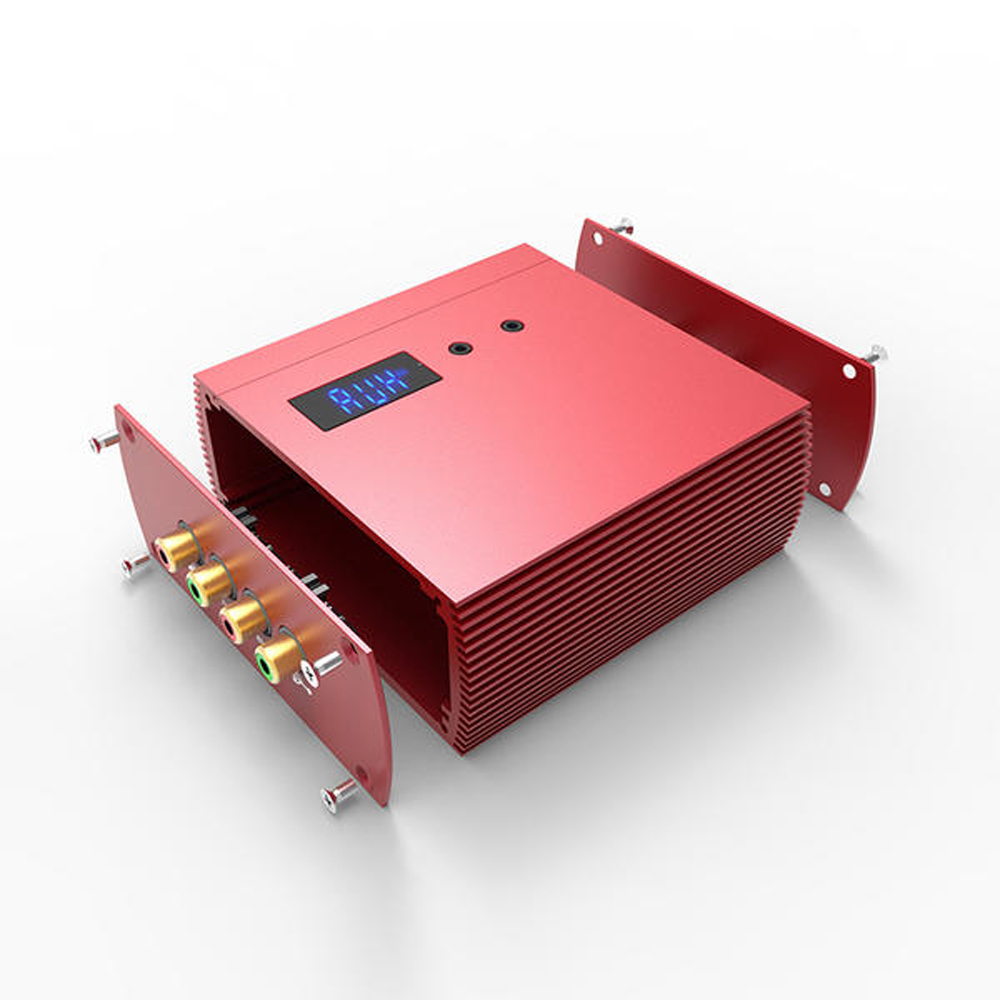 105*43.5mm CNC Machining Anodized Aluminum Enclosure box metal electronics instrument enclosures PCB enclosure