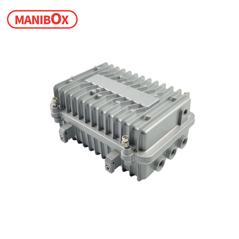 Waterproof die cast aluminum box enclosure CATV Telecom enclosure box 209*130*85mm