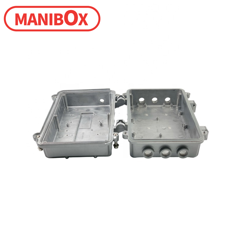 Waterproof die cast aluminum box enclosure CATV Telecom enclosure box 209*130*85mm