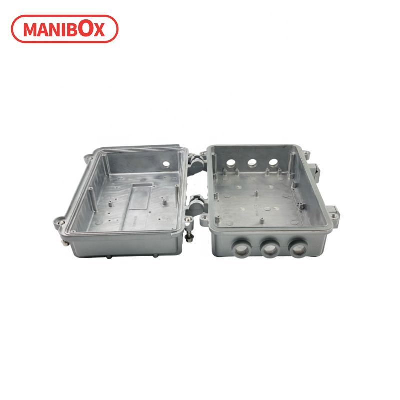 Waterproof die cast aluminum box enclosure CATV Telecom enclosure box 209*130*85mm