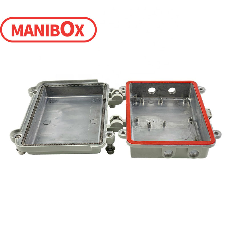 Waterproof die cast aluminum box amplifier enclosure CATV box telecom enclosure A-016B:130*90*45MM