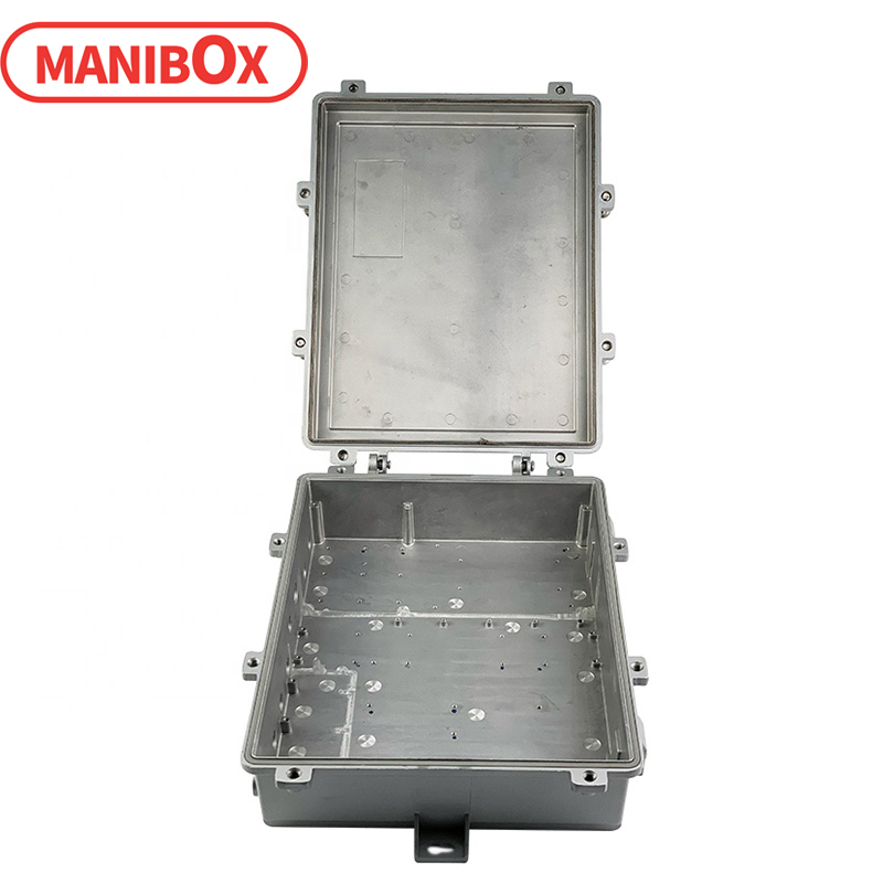 Outdoor aluminum box Enclosure Amplifier CATV telecom enclosure box A-041-B:337*263*86MM