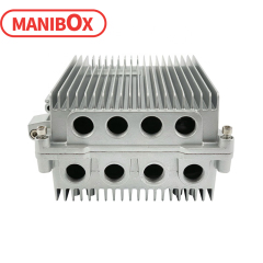 Outdoor CATV Amplifier Enclosure die cast aluminum enclosure waterproof junction box for electronics A-015A:174.8*152.3*75.5MM