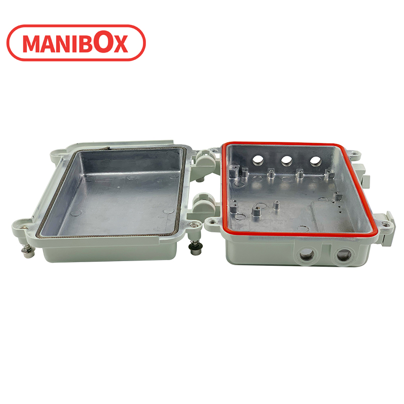 Outdoor aluminum box enclosure CATV Telecom enclosure Junction box A-03B-B:160*110*60MM