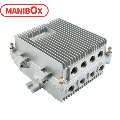 Outdoor CATV Amplifier Enclosure die cast aluminum enclosure waterproof junction box for electronics A-015A:174.8*152.3*75.5MM