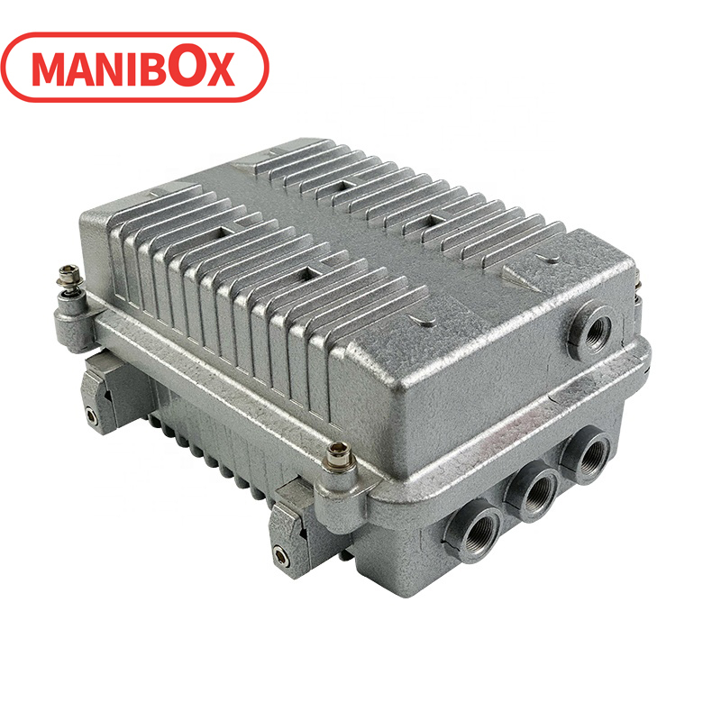 Outdoor aluminum box enclosure amplifier enclosure CATV telecom enclosure box A-006B:212*132*92MM