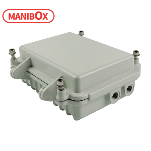 Outdoor aluminum box enclosure CATV Telecom enclosure Junction box A-03B-B:160*110*60MM