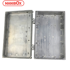 Outdoor aluminum box enclosure amplifier enclosure CATV telecom box enclosure A-021B:304*184*88MM