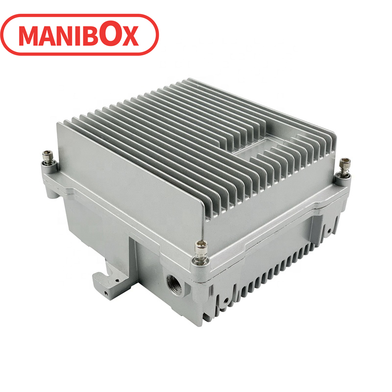 Outdoor CATV Amplifier Enclosure die cast aluminum enclosure waterproof junction box for electronics A-015A:174.8*152.3*75.5MM