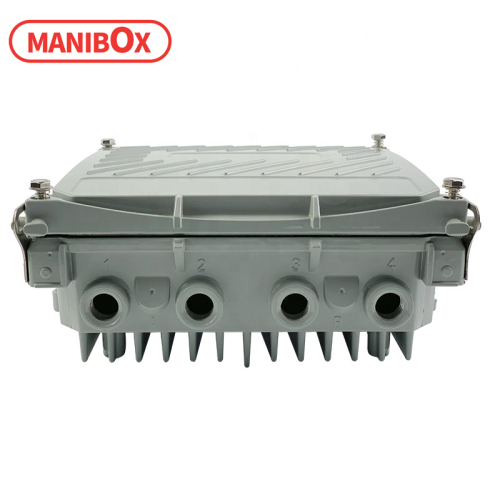 aluminum enclosure box amplifier CATV telecom enclosure A-022-A:204*202*72MM
