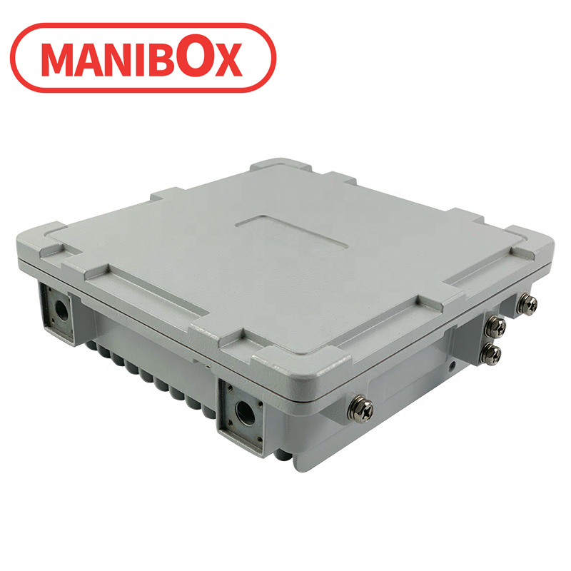 outdoor aluminum box enclosure amplifier enclosure CATV telecom enclosure A-075A:175*175*48MM