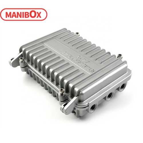 outdoor diecast aluminum box CATV telecom amplifier enclosure A-001A:210*130*60MM