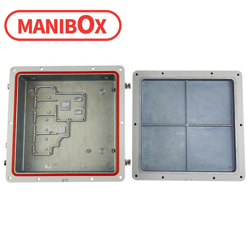 outdoor aluminum box enclosure amplifier enclosure CATV telecom enclosure A-075A:175*175*48MM