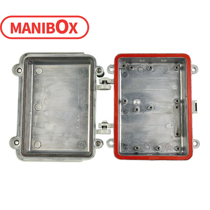 A-016B:130*90*45MM Waterproof die cast aluminum box amplifier enclosure CATV box telecom enclosure