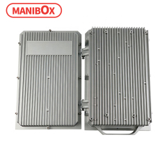 A-031-B: 304*184*77MM waterproof aluminum box enclosure amplifier CATV box telecom enclosure