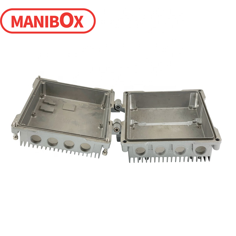 Outdoor CATV Amplifier Enclosure die cast aluminum enclosure waterproof junction box for electronics A-015A:174.8*152.3*75.5MM