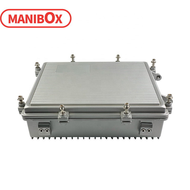 Outdoor aluminum box Enclosure Amplifier CATV telecom enclosure box A-041-B:337*263*86MM