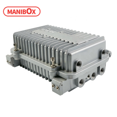 High quality amplifier aluminum enclosure box CATV box electronics box A-019C:257*147*95MM