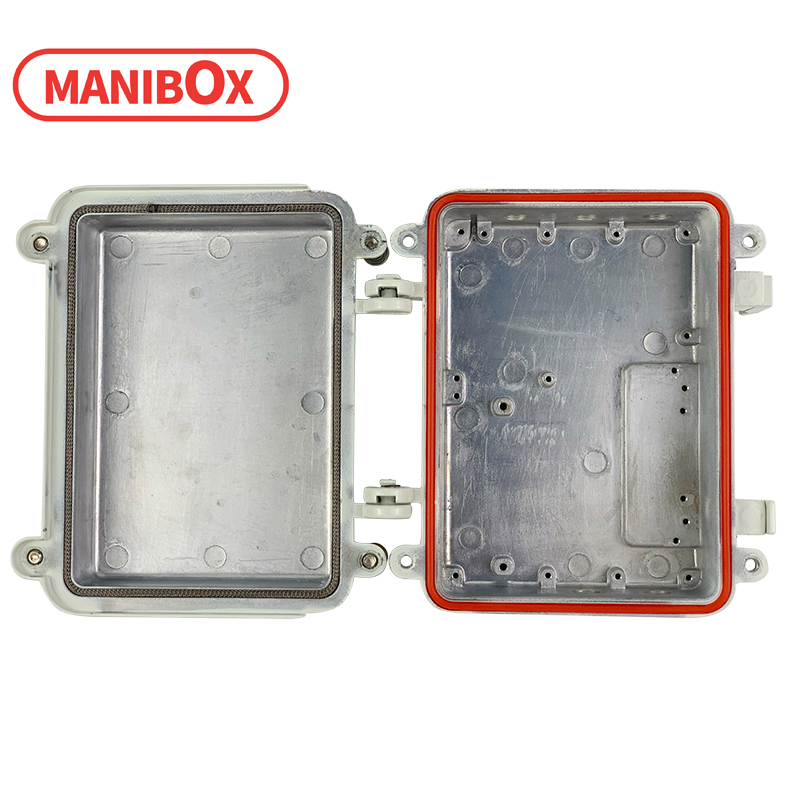 Outdoor aluminum box enclosure CATV Telecom enclosure Junction box A-03B-B:160*110*60MM