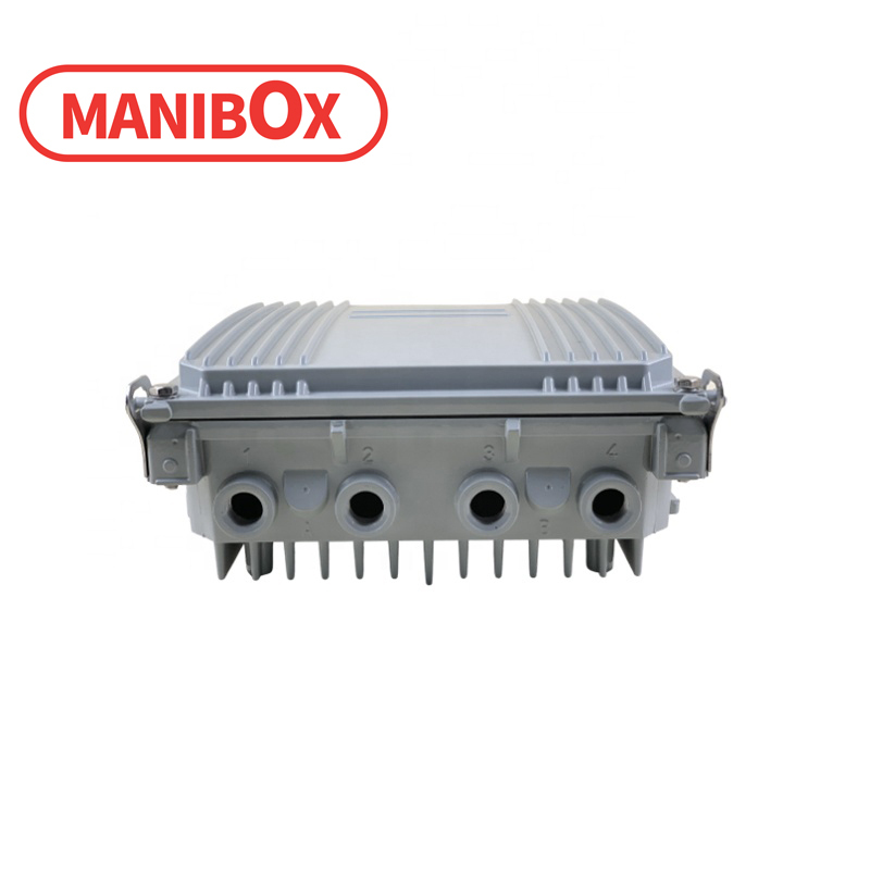 Waterproof Die cast Aluminum box CATV telecom enclosure Junction box A-022-D:204*202*72MM