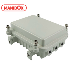 Outdoor aluminum box enclosure CATV Telecom enclosure Junction box A-03B-B:160*110*60MM