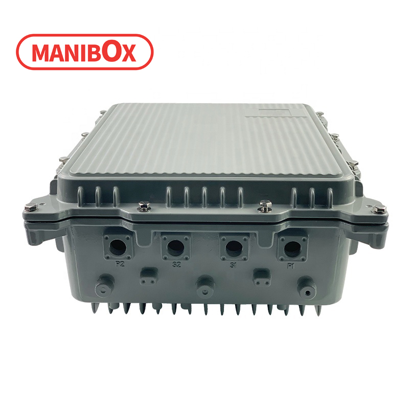 Outdoor aluminum box enclosure amplifier enclosure CATV telecom enclosure box A-025:314*256*115MM