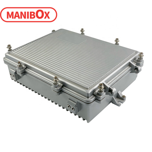 Outdoor aluminum box Enclosure Amplifier CATV telecom enclosure box A-041-B:337*263*86MM