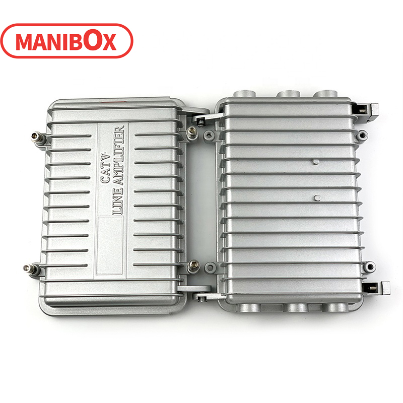 A-001A-C:210*130*60MM outdoor diecast aluminum box CATV telecom amplifier enclosure