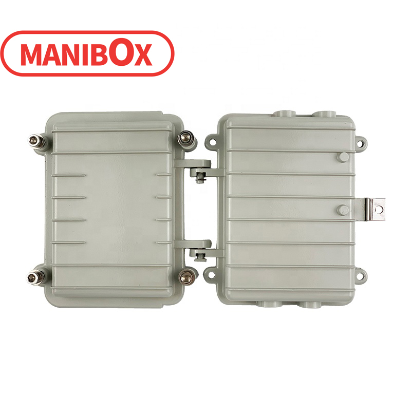 Waterproof die cast aluminum box amplifier enclosure CATV box telecom enclosure A-016B:130*90*45MM