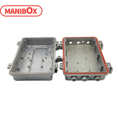 Amplifier aluminum box electrical enclosure CATV box A-007A:255*145*85MM