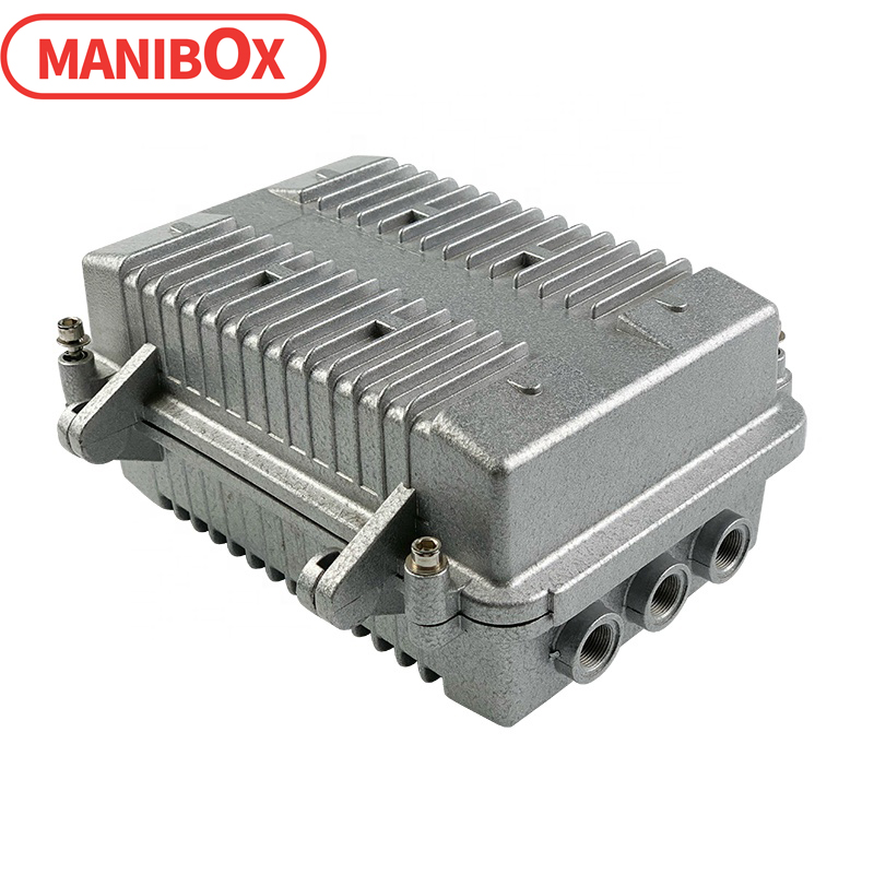 Outdoor aluminum box enclosure amplifier enclosure CATV telecom enclosure box A-006B:212*132*92MM