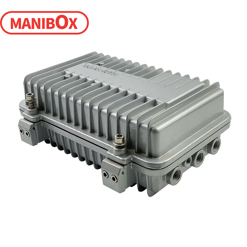 Amplifier aluminum box electrical enclosure CATV box A-007A:255*145*85MM