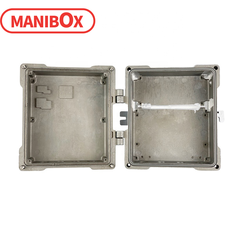 Outdoor CATV Amplifier Enclosure die cast aluminum enclosure waterproof junction box for electronics A-015A:174.8*152.3*75.5MM