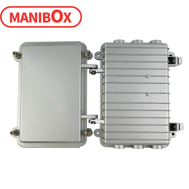 Waterproof die cast aluminum enclosure CATV enclosure for electronic device A-001B:210*130*60MM