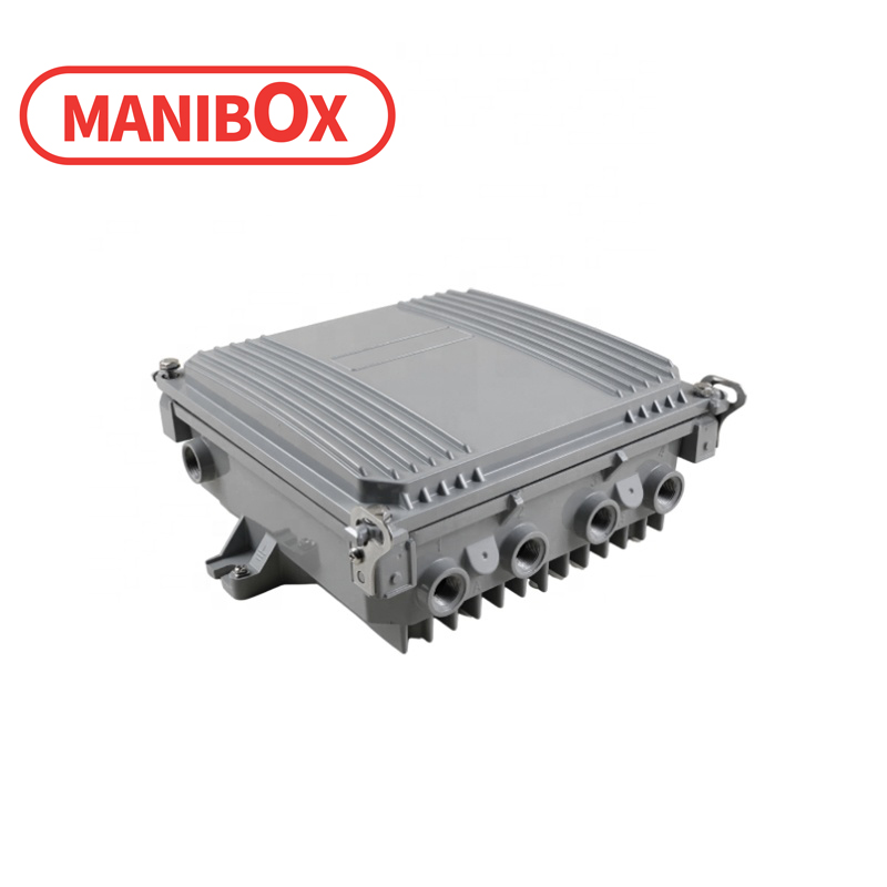 Waterproof Die cast Aluminum box CATV telecom enclosure Junction box A-022-D:204*202*72MM