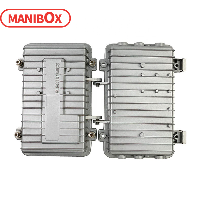 Amplifier aluminum box electrical enclosure CATV box A-007A:255*145*85MM