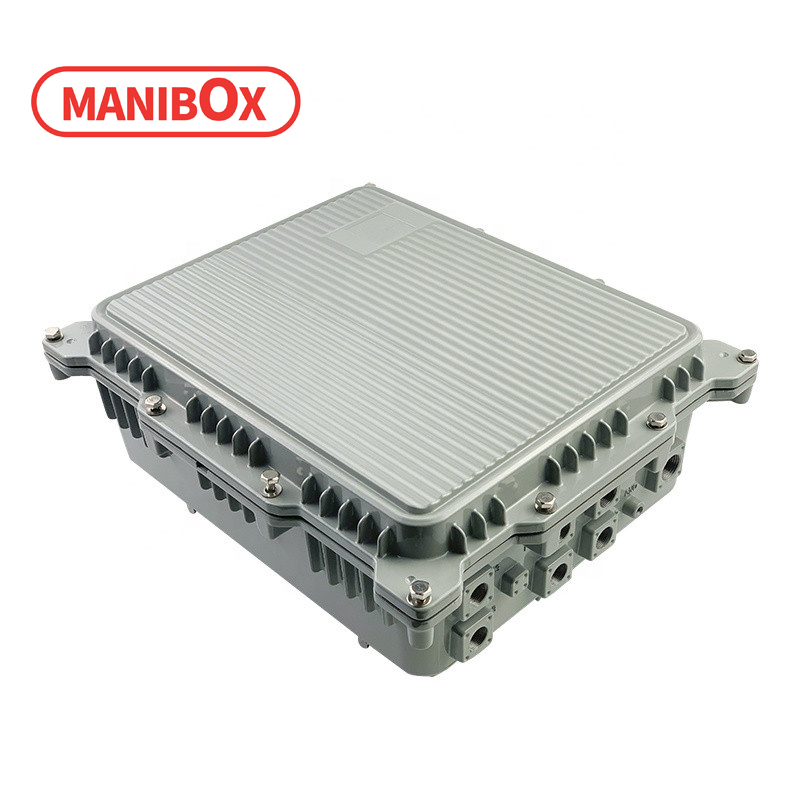 Outdoor aluminum box enclosure amplifier enclosure CATV telecom enclosure box A-025:314*256*115MM