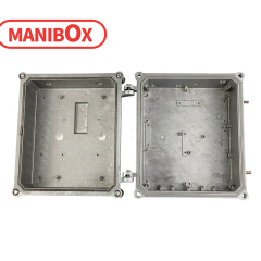 Waterproof amplifier aluminum enclosure box electronics box CATV box A-014:202*168*113MM
