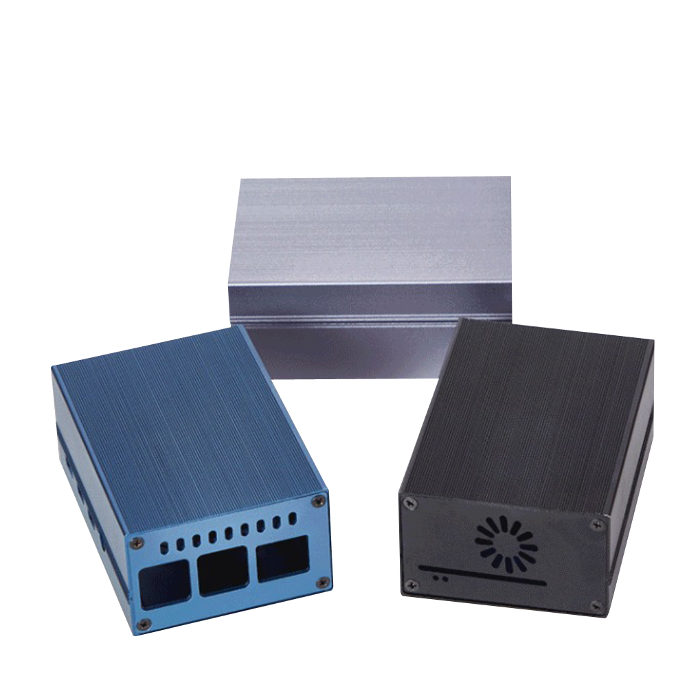 Raspberry pi 4B case heat dissipation enclosure development board raspberry PI 4 aluminum alloy box 4 generation motherboard protection housing