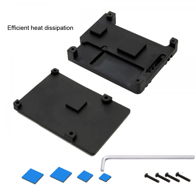 Raspberry pi case motherboard shell Raspberry PI3 B 2B / 3B + aluminum alloy heat dissipation shell