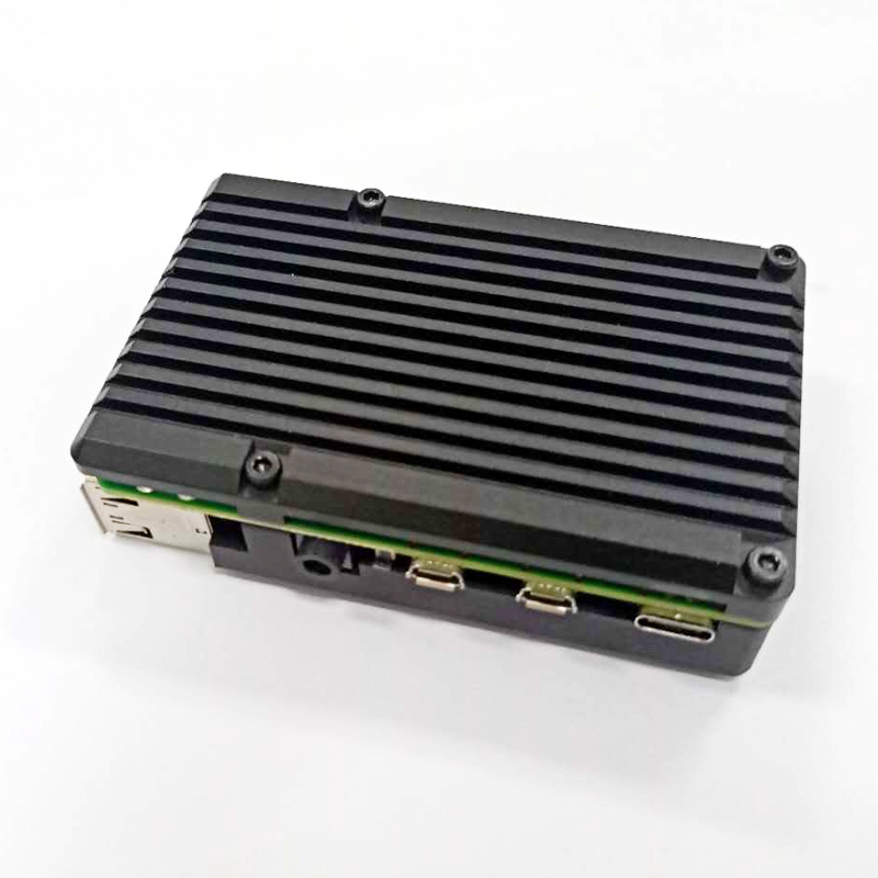 Raspberry Pi 4B Case Aluminium Raspberry Pi Case Passive Raspberry Pi 4B Case Heatsink Cooler