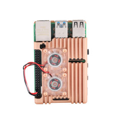 Raspberry pi 4B case aluminum alloy Heatsink Cooler Raspberry pi4B motherboard protective enclosure