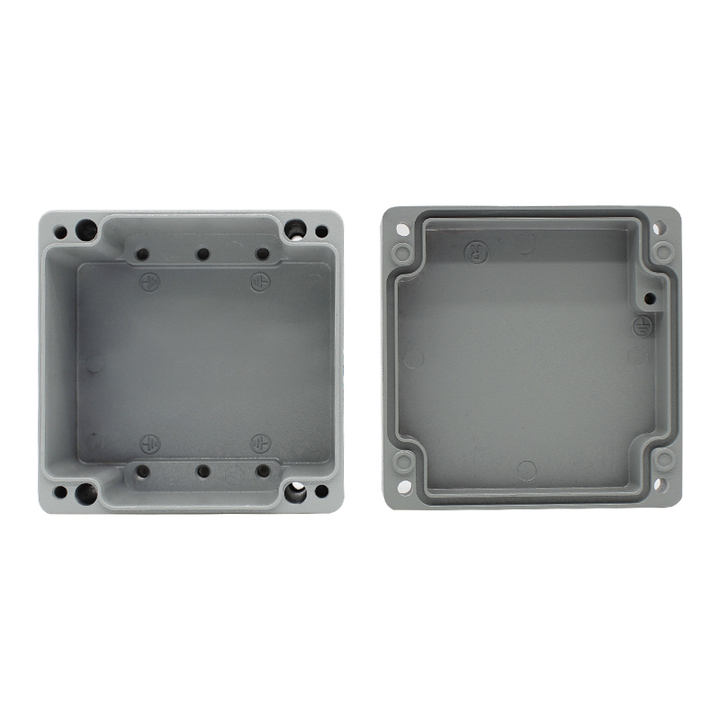 Hot sale diecast aluminum enclosure electronic junction box amplifier enclosure junction housing for PCB 120*120*82mm