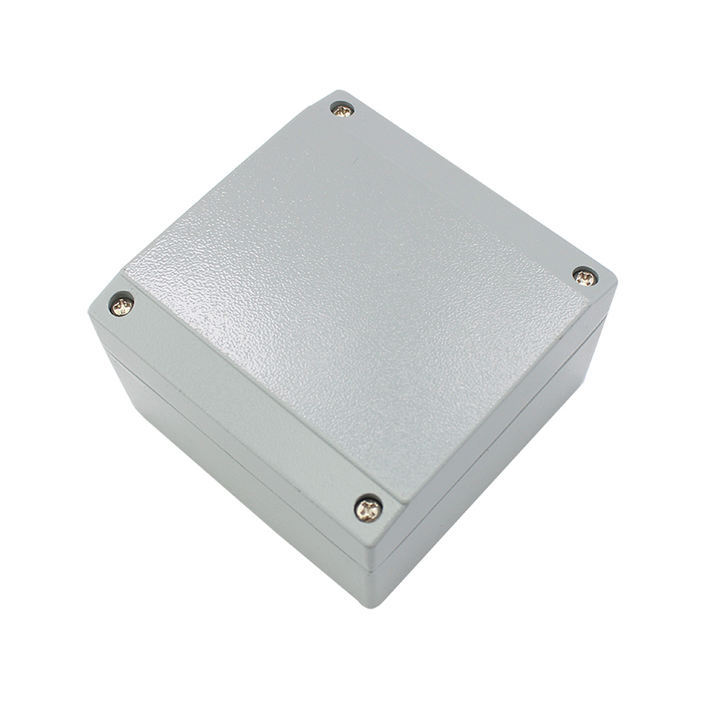 Waterproof diecast aluminum enclosure extruded electrical junction box for power supply140*140*75mm