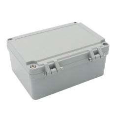 High quality diecast aluminum enclosure with hinge customized waterproof metal aluminum enclosure185*135*85 mm