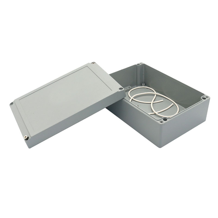 diecast aluminum housing electronics equipment enclosure extrusion aluminium enclosure for pcb design 200*130*80mm