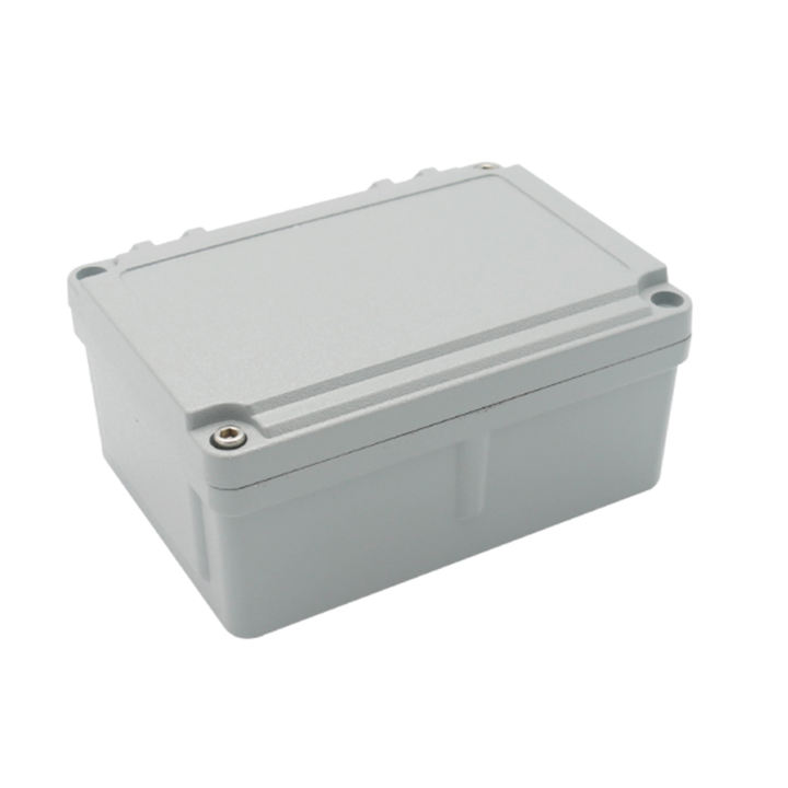 High quality diecast aluminum enclosure with hinge customized waterproof metal aluminum enclosure185*135*85 mm