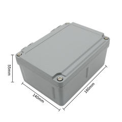 IP66 Die Casting Aluminum Electrical Box Enclosure180*140*55mm